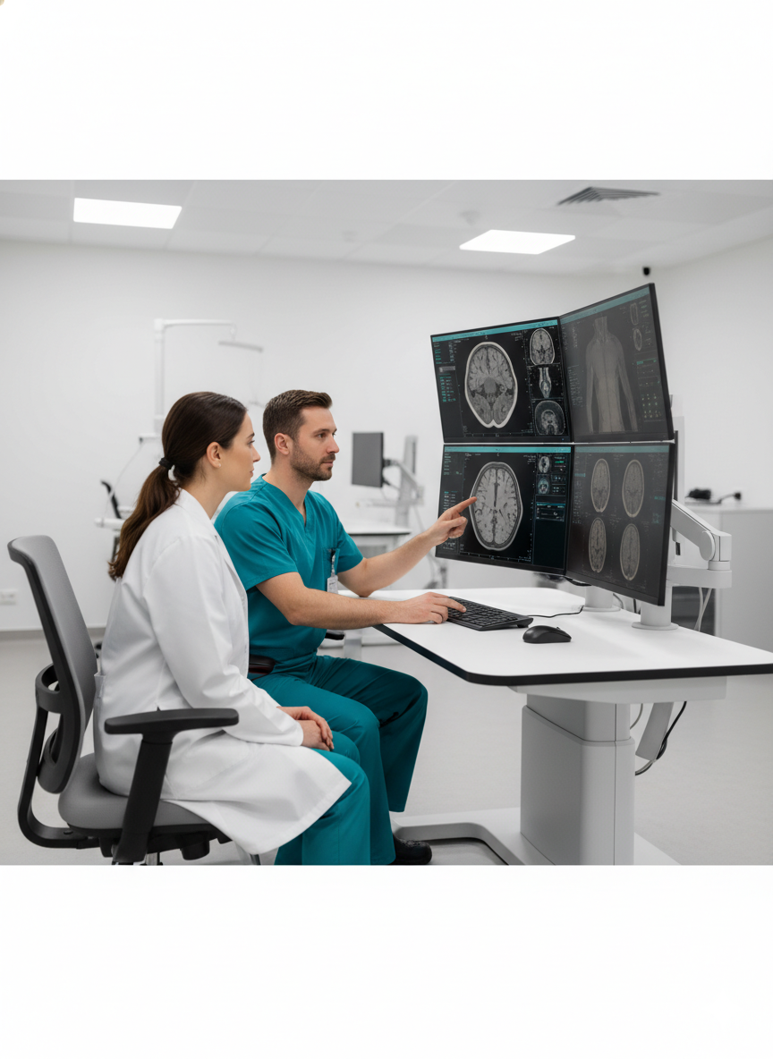 Imaging center workflow using Aspyra PACS